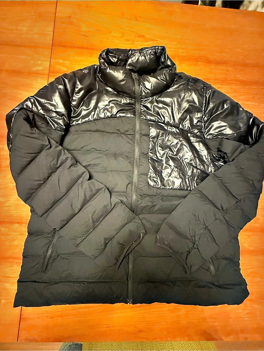 Lululemon Wunder Puff Jacket Black Puffer Size 10